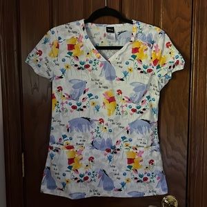 Woman’s Winnie the Pooh Scrub Top